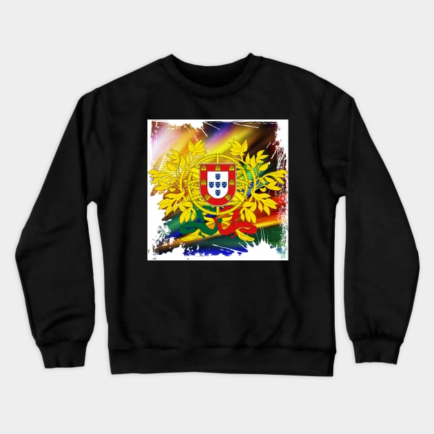 Portugal Crewneck Sweatshirt by Azorean1963